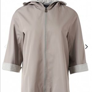 Cinzia Rocca Icons Stone Techno Hooded Jacket